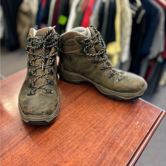 Scarpa mens 8 1/2 brown Terra GTX boots - Picture 1 of 5